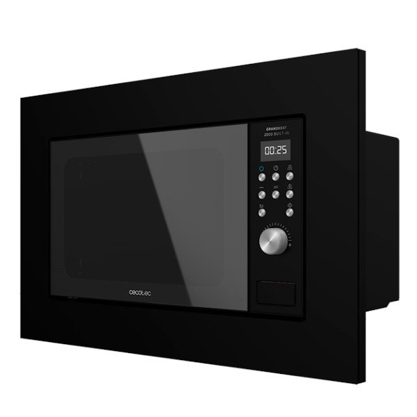 microondas digital grandheat 2000 built-in black