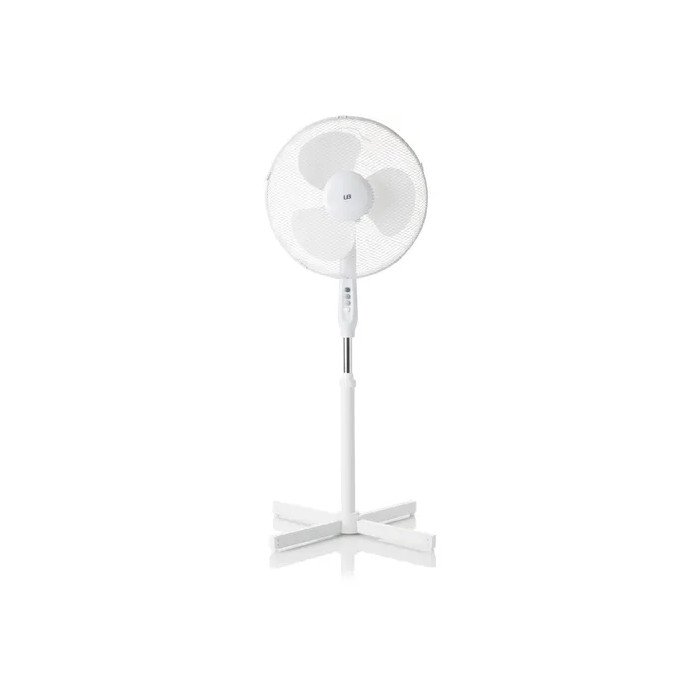 ub ventilador basico de pie 50w blanco