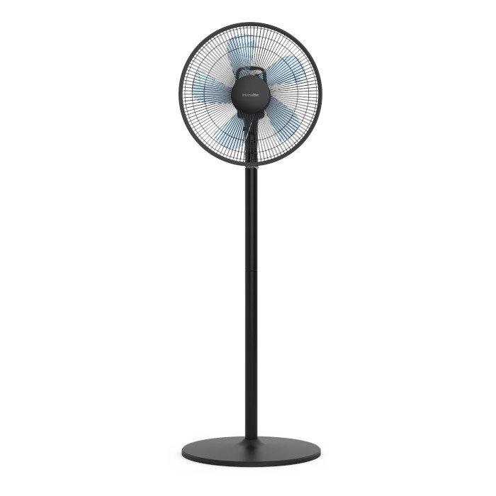 ub zermatt 3046b ventilador de pie negro 45w