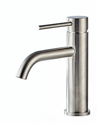 monomando de lavabo serie inox