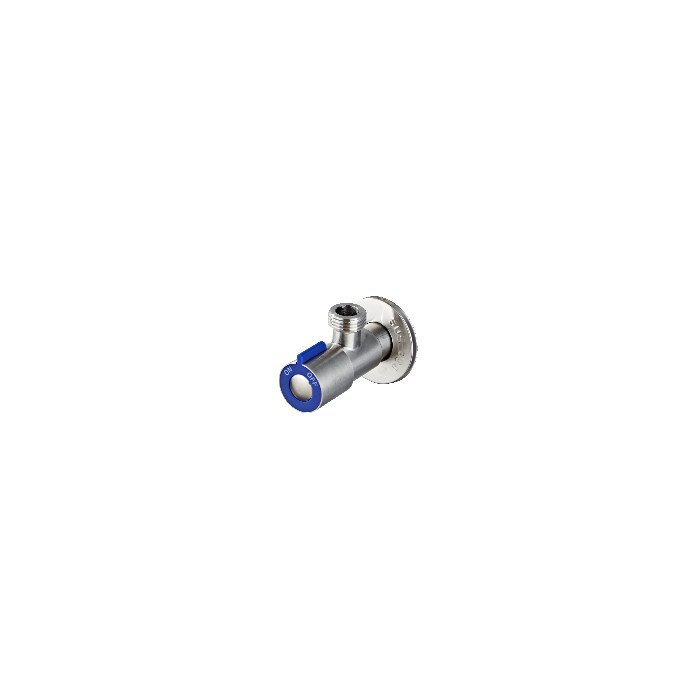 llave de escuadra azul  x 3/8 ref.: inox2183az