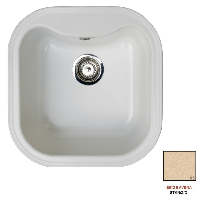 fregadero stkd domus estilo 1c beige avena