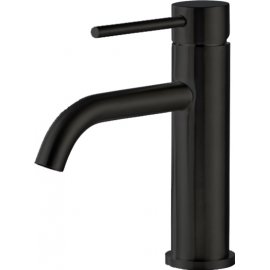 monomando de lavabo negro serie deluxe