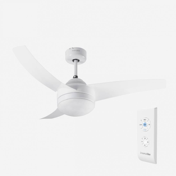 ub ventilador de techo blanco 60w 106 cm. mistral